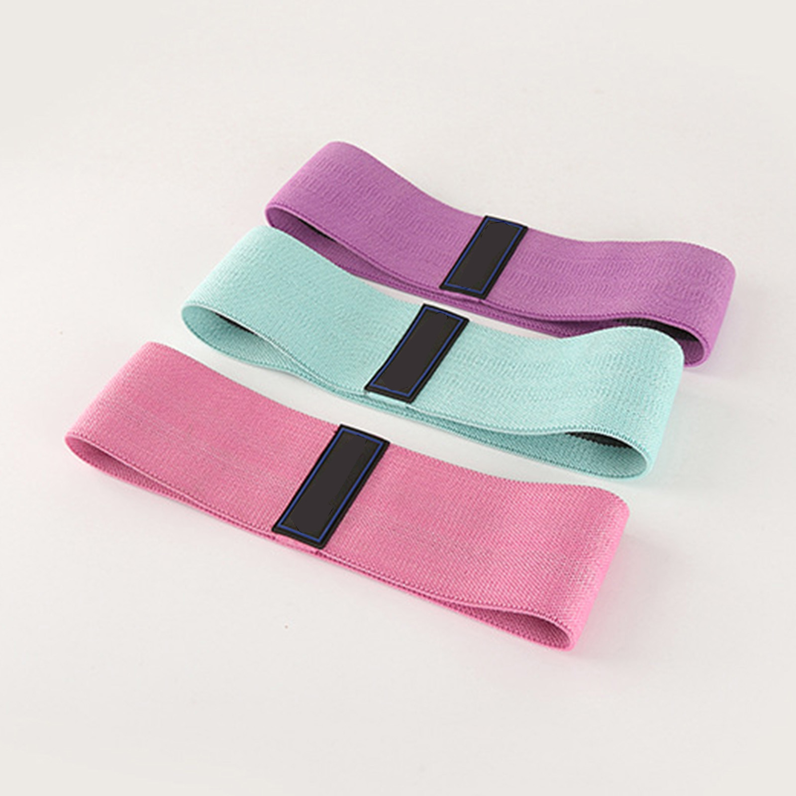 Fufafayo under $5 Glute Workout Bands, Hip Resistance Bands for Squats, Non Slip Exercise Bands for Yoga, Fitness Training Equipment for Legs, Butt Toning Bands for Home Gym