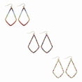thumbnail image 2 of Rhinestone Embellish Drop Dangle Earrings ( Variety Colors Available ) By DOBBI, 2 of 2