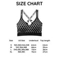 thumbnail image 6 of LJVOGUES Sports Bras for Women Padded High Impact Medium Support Criss Cross Back Workout Tops Gym Activewear Bra with Removable Pads, 6 of 6