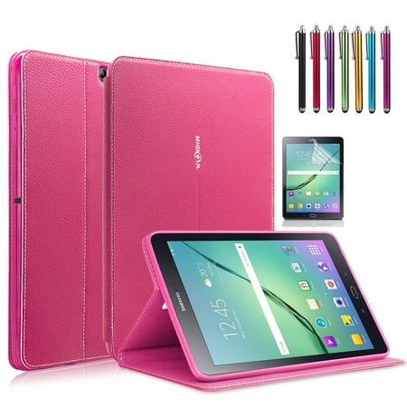 Mignova Samsung Galaxy Tab S2 9.7 folio Case - , Kickstand ,Card Pocket Folio Leather Case Cover for Galaxy Tab S2 Tablet 9.7 inch, SM-T810 T815 (Galaxy Tab S2 9.7 (T810) ,