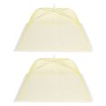 thumbnail image 2 of Couvercle, couverture alimentaire, accessoire de cuisine exquis pliable, belle pour la cuisine de la cuisine de nourriture empêcher les insectes, 2 of 7
