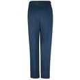 thumbnail image 4 of Red Kap Women's Pleated Twill Slacks, Navy, 18W x 30L, 4 of 4