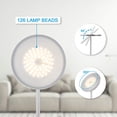 thumbnail image 5 of Joofo Floor Lamp,30W/2400Lume Sky LED Modern Torchiere 3 Color Temperatures Super Bright Floor Lamps-Tall Standing Pole Light with Remote Control and Touch Control for Living Room,Bed ,Platinum Silver, 5 of 5