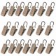 thumbnail image 1 of 20 curtain clips with hook - Antique brass, 1 of 4