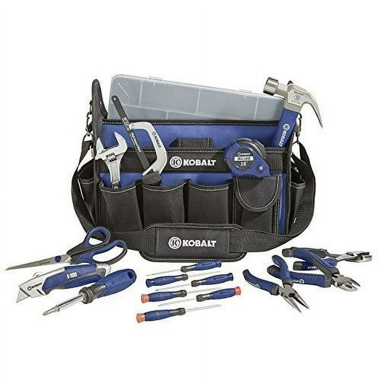 Kobalt 22-Piece Household Tool Set with Soft Case Kobalt 22-Piece Household Tool Set with Soft Case