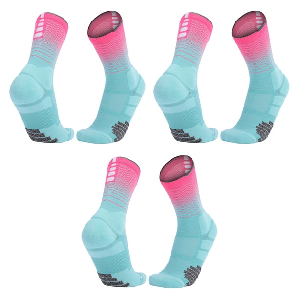 Calcetines de baloncesto Elite de 3 piezas Buffer sports Calcetines deportivos para exteriores para hombres y mujeres