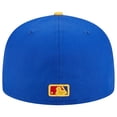 thumbnail image 4 of Men's New Era  Royal/Yellow Cincinnati Reds Empire 59FIFTY Fitted Hat, 4 of 6