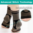 thumbnail image 6 of INDEEMAX Ankle Brace for Women & Men, Ankle Compression Sleeve Support Copper Infused Ankle Brace for Sprained Ankle, Plantar Fasciitis Sports, Achilles Tendonitis Pain Relief, 6 of 9