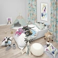 thumbnail image 1 of Designart 'Lovely Chiots avec Châles de Cou - Ensemble de Housse de Couette Moderne, 1 of 1