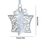 thumbnail image 3 of Adorno para árbol de Navidad | Colgante brillante para escenas navideñas y accesorios de escenario | Decoración colgante transparente para recuerdos de fiestas y decoración del hogar, 3 of 8