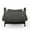 Grey + Beige, variant on Anthony Outdoor Wicker Adjustable Chaise Lounge with Arms and Cushion, Grey, Green