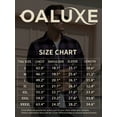 thumbnail image 7 of OALUXE Men's Plaid Button Down Shirts Cotton Long Sleeve Shirts with Pocket, 7 of 7