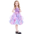 thumbnail image 5 of Duryarhall Tutu Dress for Girls Sparkly Sequin Tulle Princess Birthday Party Dress for Toddler Girls Prom Ball Gown, 4-12T, 5 of 6