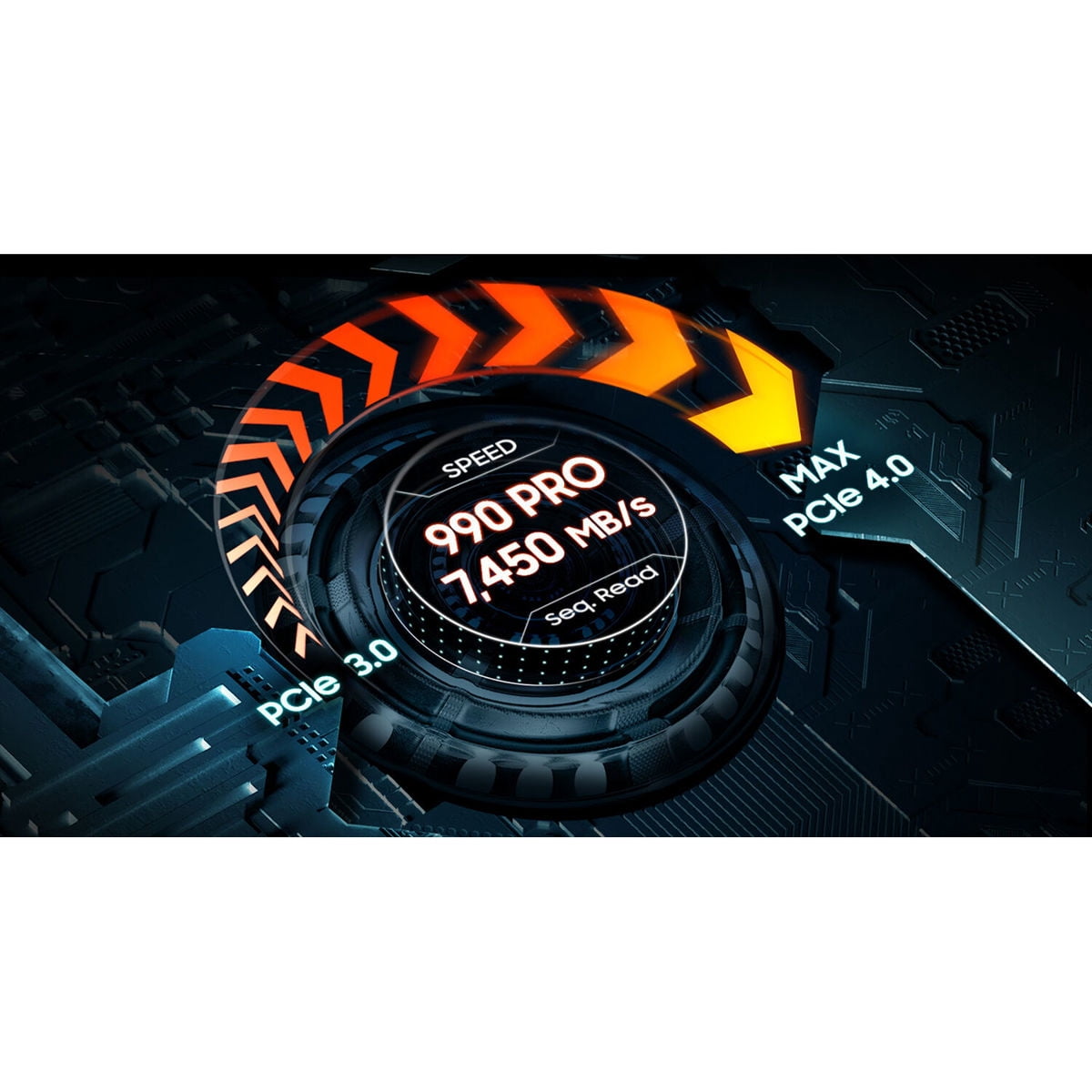 Open Box Samsung 990 PRO 2TB PCIe Gen4 NVMe M.2 Internal SSD