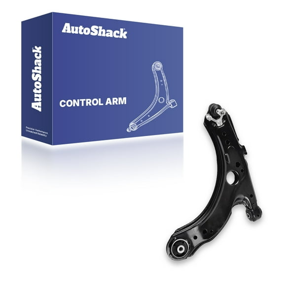 AutoShack Front Left Lower Control Arm and Ball Joint with Bushings for Volkswagen, Jetta 1999-2006 Beetle 1998-2010 Golf 1999-2006 Golf City 2007-2010, FWD L4 1.8L 1.9L 2.0L L5 2.5L V6 2.8L