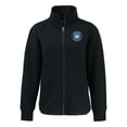 thumbnail image 2 of Women's-Cutter & Buck  Black Charlotte FC Roam Eco Full-Zip Recycled Jacket, 2 of 3