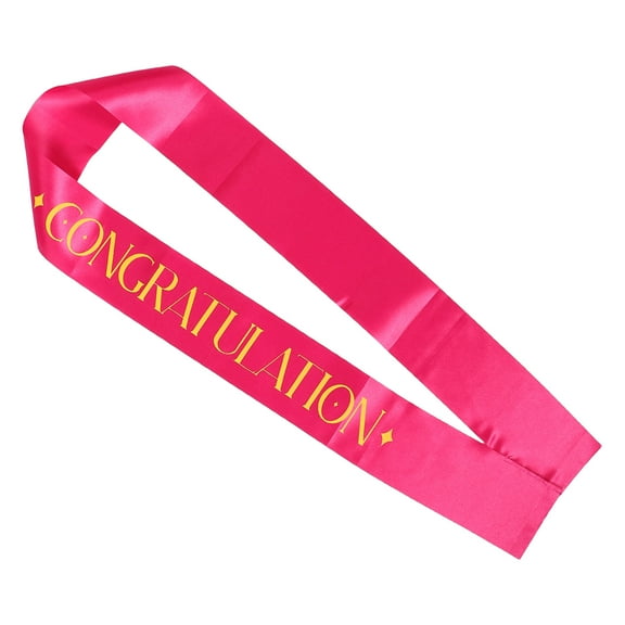 Graduation Sash Shoulder Strap Etiquette Belt 80.00X9.40X0.02CM
