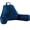 Navy, variant on Large Shredded Memory Foam Reading Pillow with Neck Support – Bed Chair with Arms for Sitting in Bed, Reading, Gaming, and TV Watching