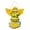 Angel of Happiness, variant on STPgoods Angel of Happiness Ceramic Hanging Wall Decoration 7.5x6.3" (19x16 cm) Handmade Wall Charm Outdoor Indoor Home Decor