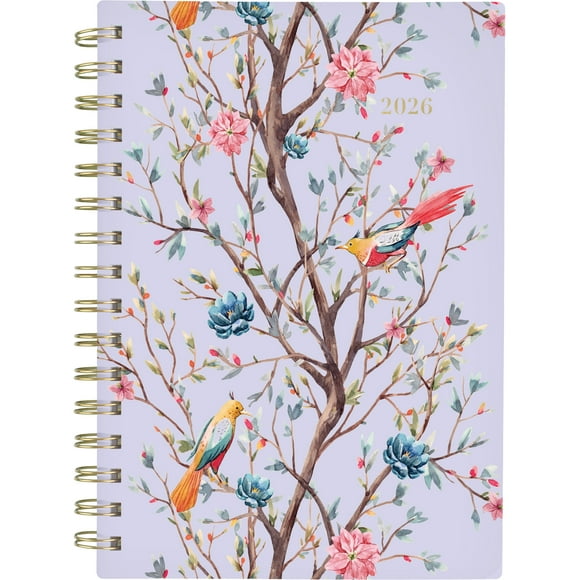 Agenda hebdomadaire Cambridge® Chinoiserie Magnolia, petit format
