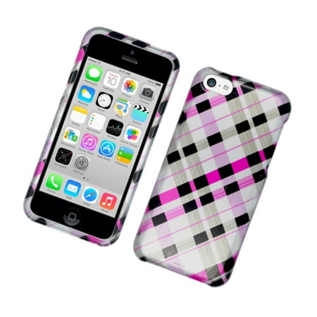 iPhone 5C Checker Hard Case by Insten -