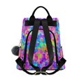 thumbnail image 2 of FORMRS Women's Travel Backpack Purse Anti-Theft Hidden Pockets Casual Shoulder Bag, Vibrant Geometric Pattern, 2 of 7