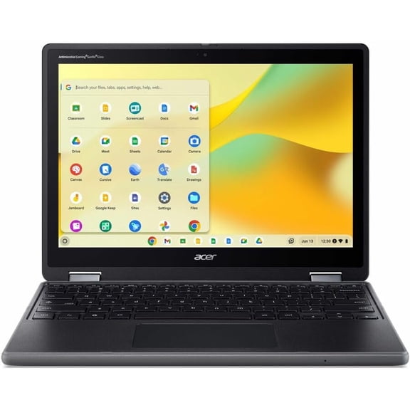 Restored Acer Chromebook Spin 512 12.2" Touchscreen Convertible 2 in 1 Chromebook - 60 Hz - Intel - 8 GB - 64 GB Flash Memory