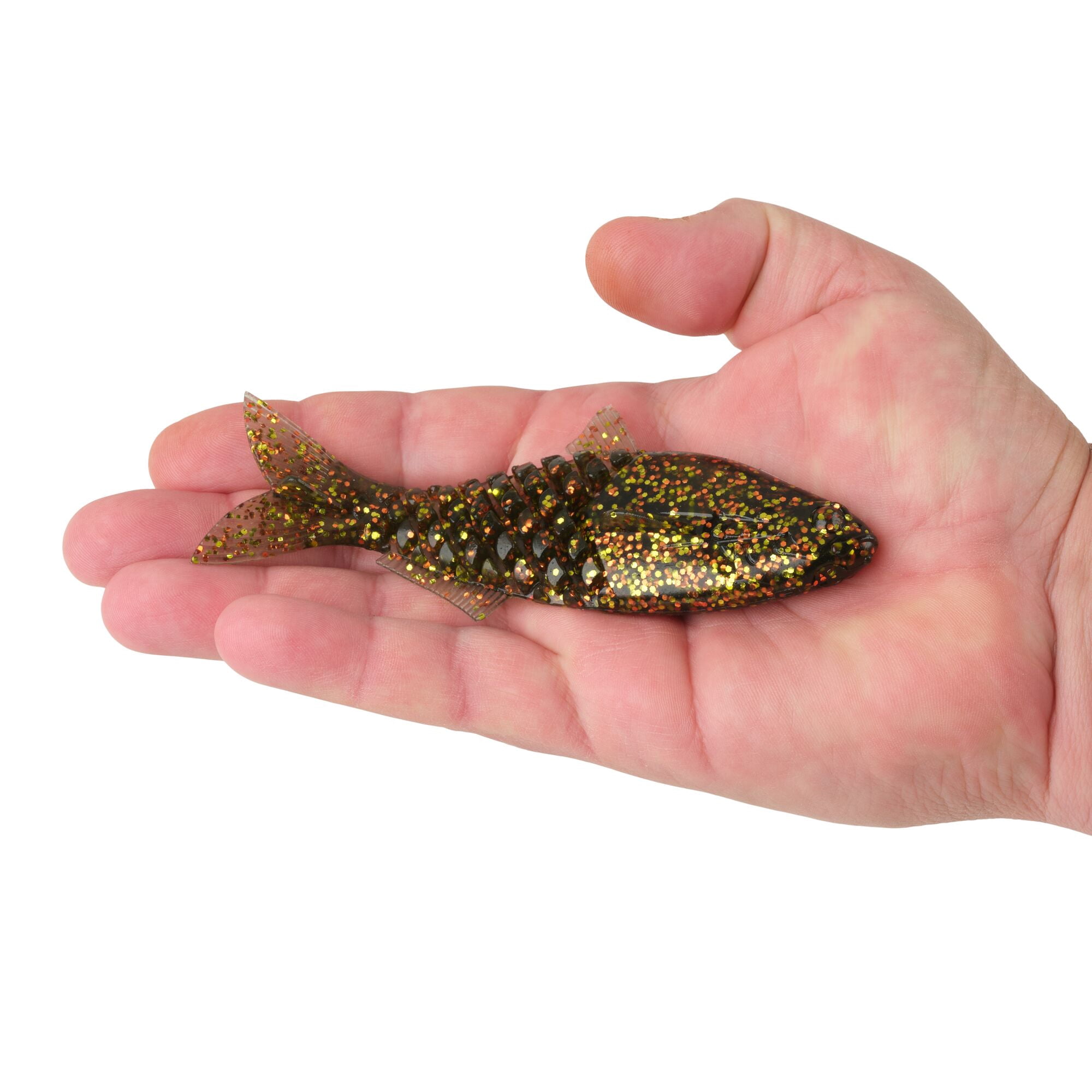 Berkley PowerBait® Saltwater Gillydine, 5.3 in, Swimbaits, Dark Night (2-count)