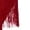 Burgundy, variant on iiniim Girls 2 Piece Professional Ballroom Latin Dance Outfit Fringe Crop Top and Layered Tassel Pants Set Yellow 6