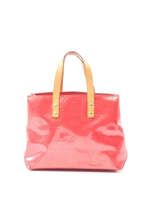 Pre-Owned Louis Vuitton Reed PM Monogram Vernis Framboise Handbag, Leather, Women's,... (Good)