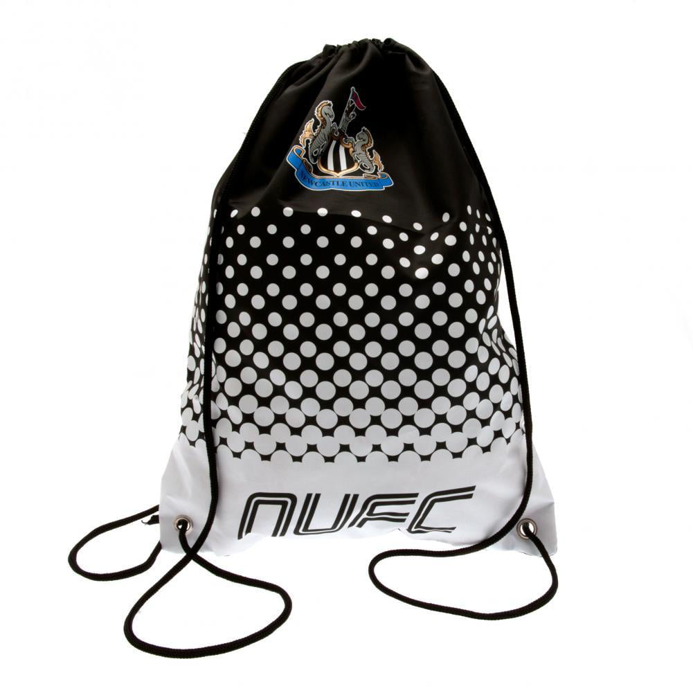 Newcastle United FC Drawstring Gym Bag Fade Design 