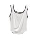 thumbnail image 2 of mfyjkho Camisetas Sin Mangas De Talla Grande, Camisola De Verano Informal De Color Liso Con Cuello Redondo Y Holgada Para Mujer Tops Elegantes Para Mujer L, 2 of 3