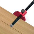 thumbnail image 5 of Wheel Marking Gauge - Woodworking Scriber - Wood Marking Tools With Inch & MM Scale - Parallel Line Drawing Mortise Measuring, 5 of 5