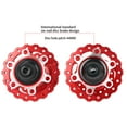 thumbnail image 3 of Baohd Moyeu de Roulement Taille Compacte Sans Bavures Réduit la Friction Fournitures de Cyclisme Installation Pratique Moyeux Métalliques Arbre de Roue en Alliage d'Aluminium 32 Trous/dégagement Rapide, 3 of 6