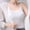 White, variant on Women's Solid Color Sleeveless Thermal Shapewear with Ventilation for Sports and Layering