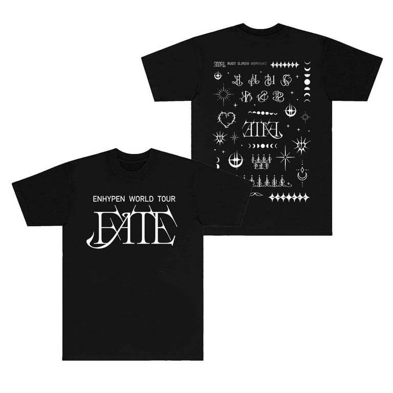 ENHYPEN manifesto world tour Tシャツ 黒 Mサイズ Enhypen World Tour Manifesto Official Limited Merchandise T