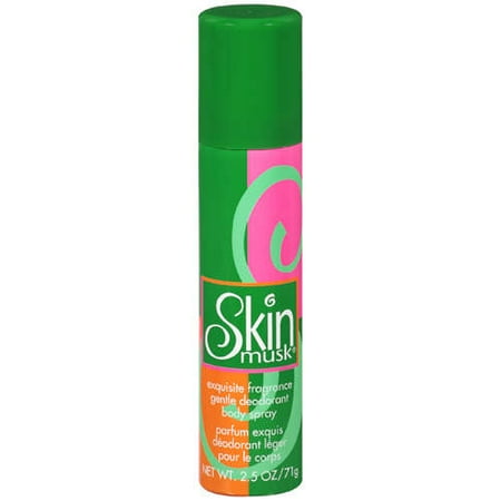 Skin Musk Deodorant Body Spray, 2.5 oz