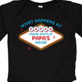 thumbnail image 4 of Inktastic Las Vegas Stays at Papa's Boys or Girls Long Sleeve Baby Bodysuit, 4 of 5