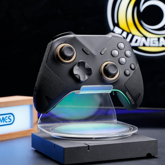 TALONGAMES Wireless Game Controller Grip Tape Lite Version for Flydigi Vader 5 Pro, Black