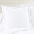 thumbnail image 1 of Levtex Home - 100 % Lin - Euro Sham - Lin Lavé - Blanc - Taille Sham (26x26 Po), Sans Insert, 1 of 3