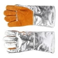 thumbnail image 4 of Guantes de aislamiento térmico de papel de aluminio DYNWAVEMX Guantes resistentes al calor para soldadura industrial Estilo B, 4 of 8