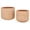 Terracotta, variant on Safavieh Nardo Cement Modern Solid Round Beige Plant Pot 2 Count