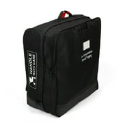 J.L. Childress Padded Compact Travel Stroller Bag for Airplane, AirTag Compatible - Black