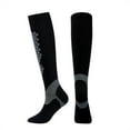 thumbnail image 3 of B91xZ Compression Chaussettes pour Femmes Mode au-Dessus du Genou, Noir S, 3 of 3