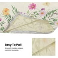 thumbnail image 5 of Spring Pillow Covers 16 X 16 Inch Set of 2, Farmhouse Flower Plant Throw Pillow Covers Outdoor Spring Rustic Decorative Cushion Case for Couch Home Sofa Living Room, 5 of 6