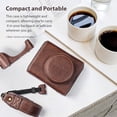thumbnail image 2 of Digital Camera Protective Case PU Leather Camera Storage Bag with, 2 of 8