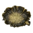 thumbnail image 1 of Unique Bargains Ink Dish Plate for Chinese Calligraphy, Copper Ink Holder Rest Ink , Yellow, 1 of 5