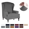thumbnail image 2 of Labymos Sofa Cover Stretch Recliner Chair Cover Furniture Protector Couch Soft with Elastic Milk Silk, 2 of 8