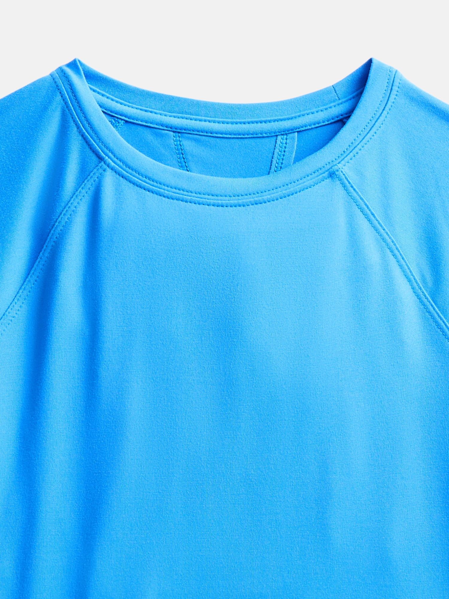 Athletic Works Girls Active Fashion Tee with Short Raglan Sleeves, Sizes 4-18 & Plus