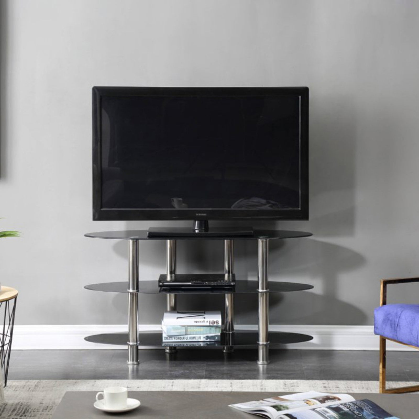 Hodedah Imports 43 In Tv Stand Com